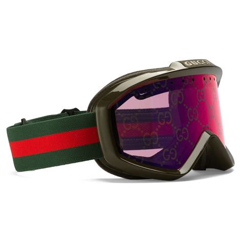 gucci ski google|gucci ski goggles green.